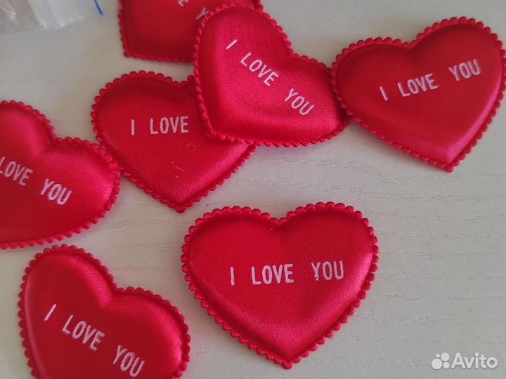 Сердечки декор