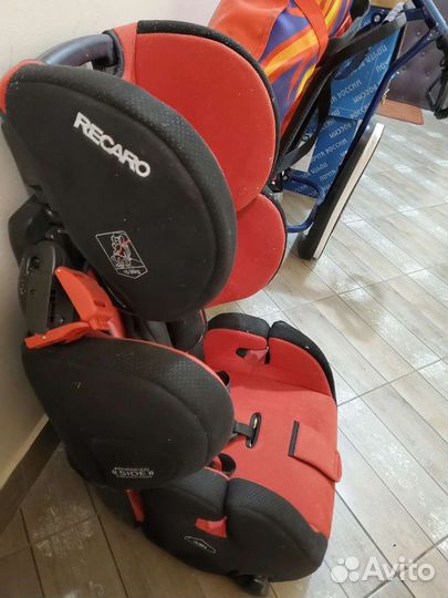 Детское автокресло 9 до 36 кг recaro