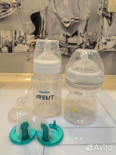 Бутылочки avent и chicco