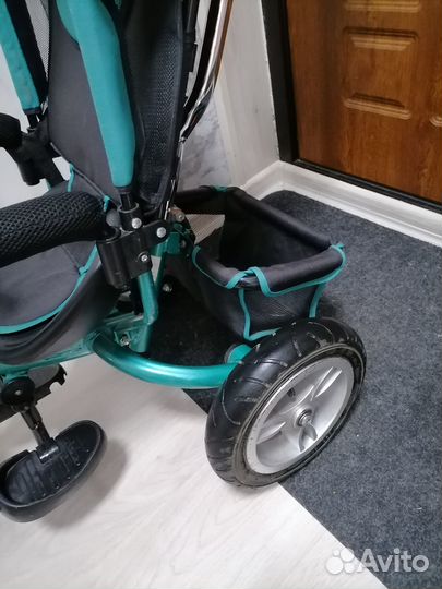 Велосипед коляска с ручкой