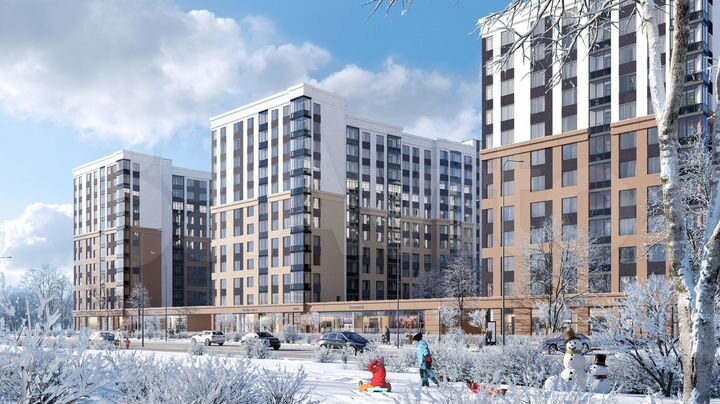 Квартира-студия, 28,9 м², 3/12 эт.