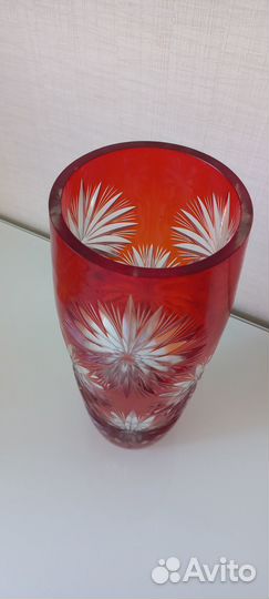 Ваза цветное стекло