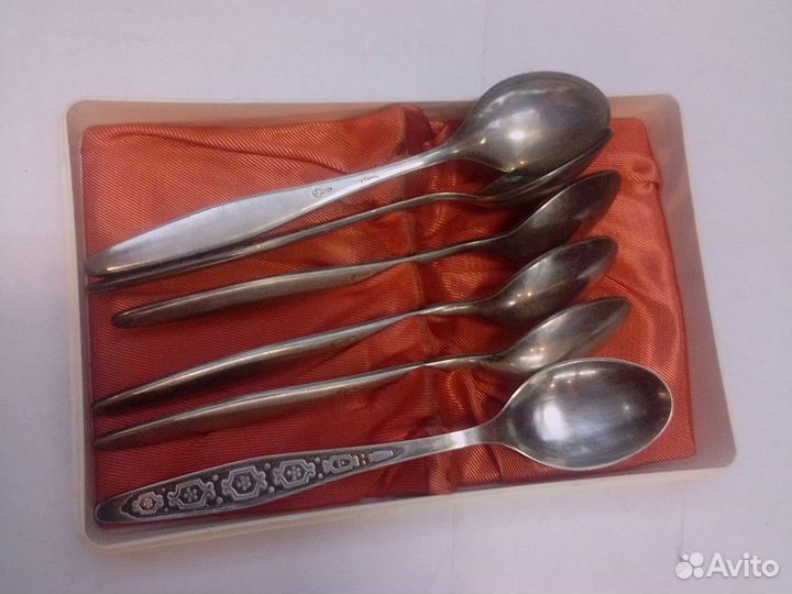 Ложечки мельхиоровые. СССР