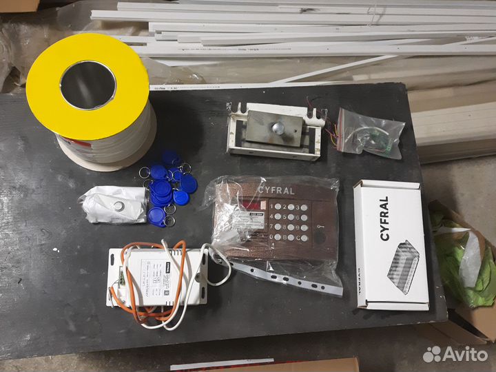 Домофон cyfral бу