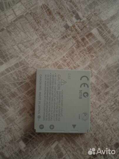 Батарея для цифрового аппарата canon