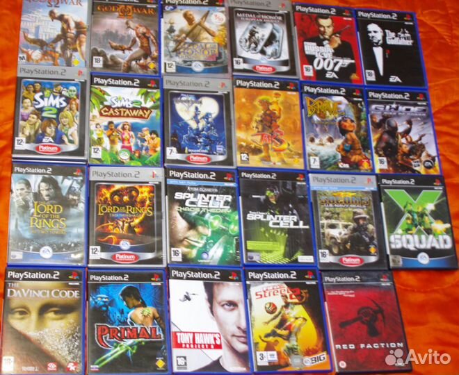 Лицензионные диски для Sony Playstation 2