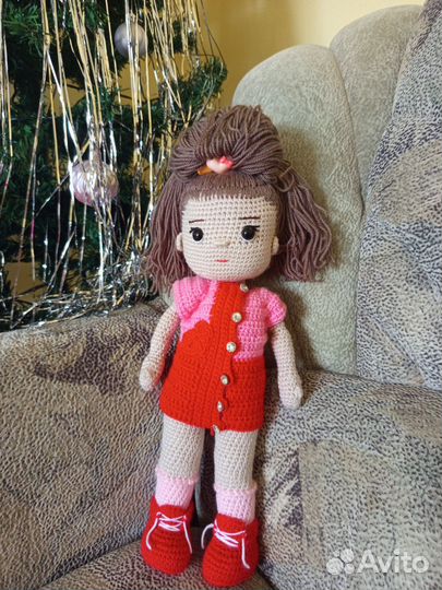 Вязаные игрушки ручной работы