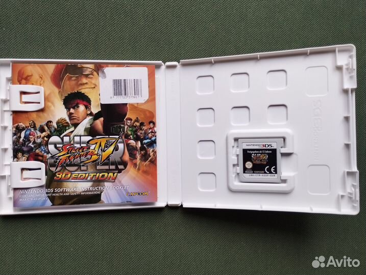 Nintendo 3DS Super Street Fighter IV 4 Pal