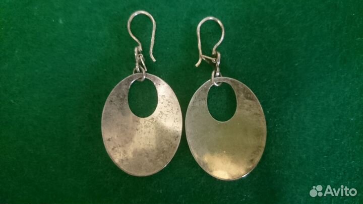 Серьги серебро 925