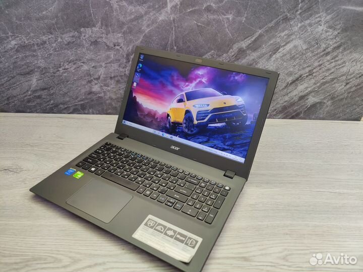 Ноутбук Acer e5 / i3 / SSD + HDD / GeForce