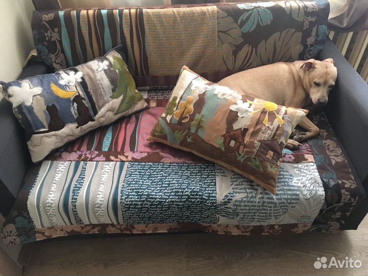 Изготовление декоративных подушек, покрывал