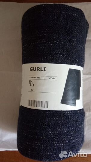 Плед гурли икея