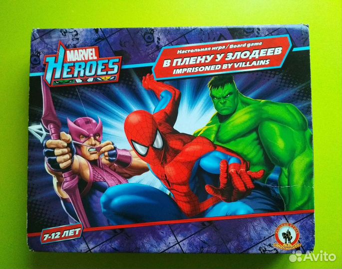 Настольная игра Marvel heroes