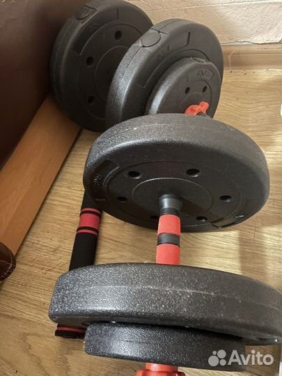Гантели разборные