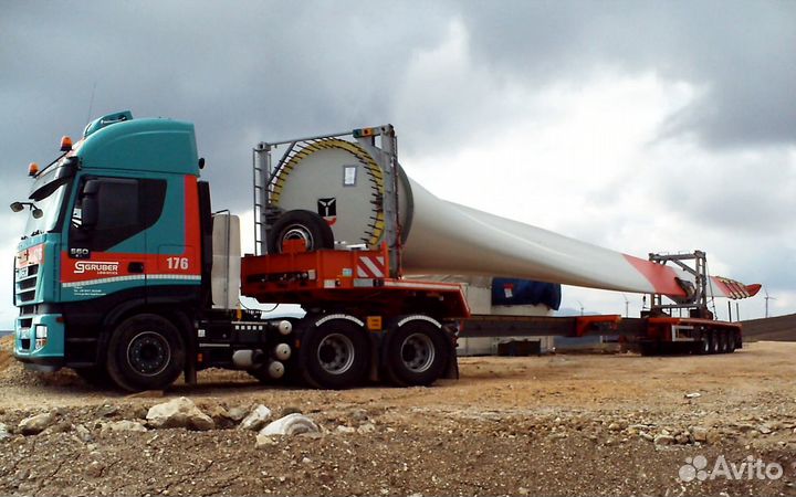 Перевозки габаритного/негабаритного груза