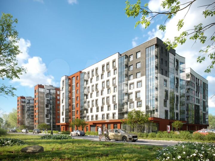 1-к. квартира, 35,9 м², 8/8 эт.