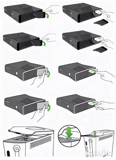 Жесткие Диски Xbox 360 с Играми 150 Игр