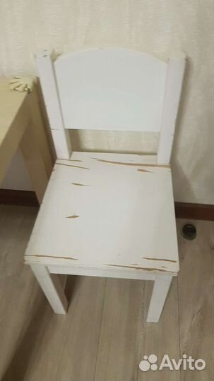 Детский стол и 2 стула IKEA