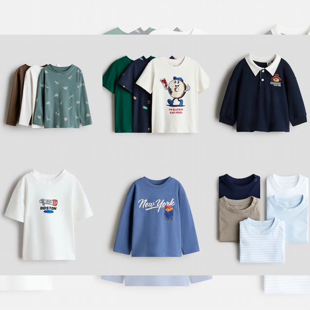 Футболки лонгсливы поло 98 104 H&M