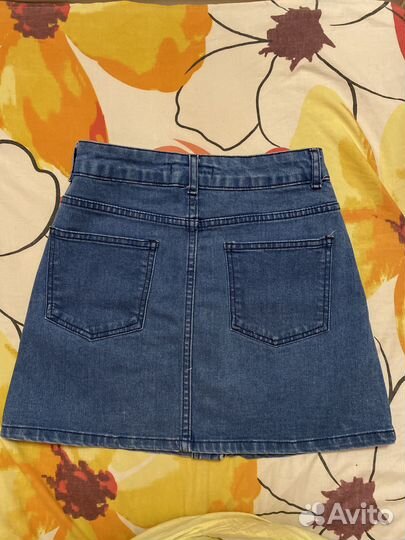 Джинсовая юбка для девочки 134