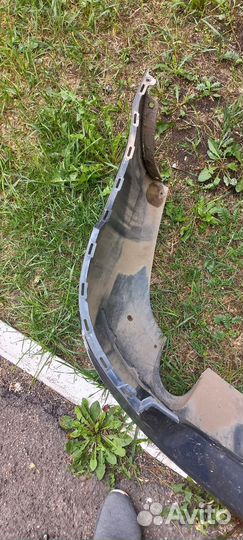 Бампер задний поло седан рест