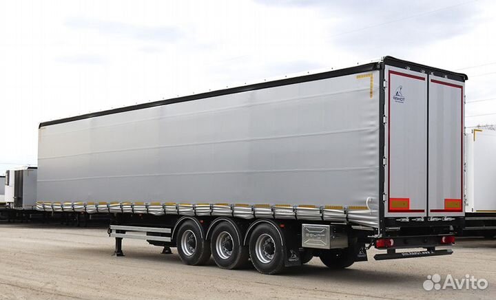 Полуприцеп шторно-бортовой Тонар T3-13 (9888), 2023