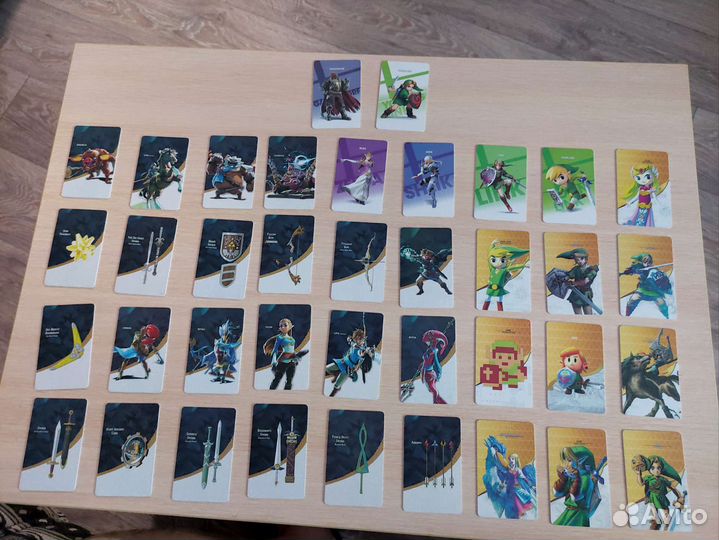 Amiibo карточки для игр The Legend of Zelda