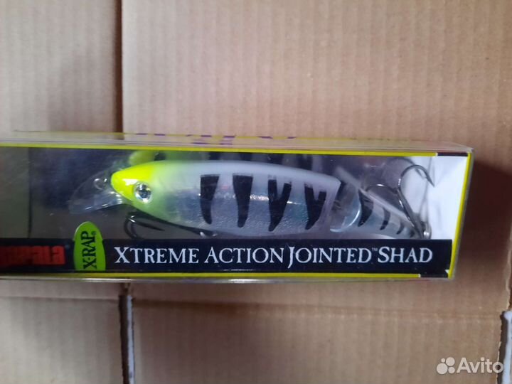Воблер rapala XJS-13 cghp. Chartreuse Ghost Perch