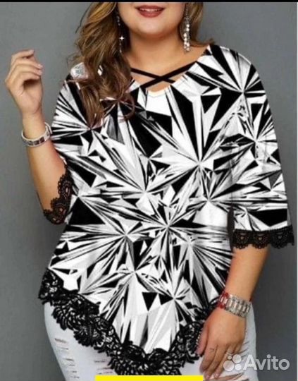 Блузка 54р до 64р