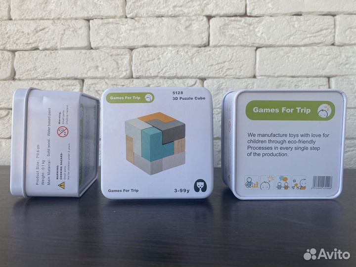 Деревянные головоломка