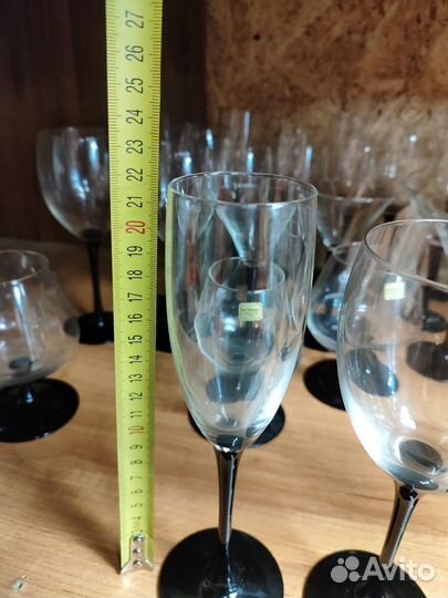 Фужеры хрустальные СССР