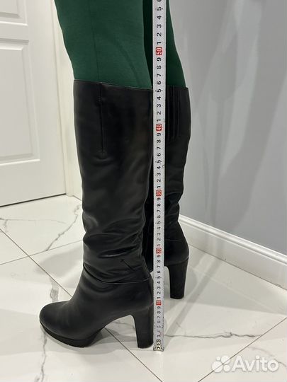 Сапоги женские натуральная кожа зима 39 размер