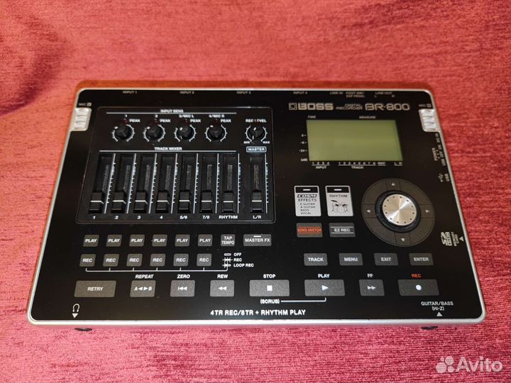 Портастудии Boss, Zoom, Yamaha, Tascam