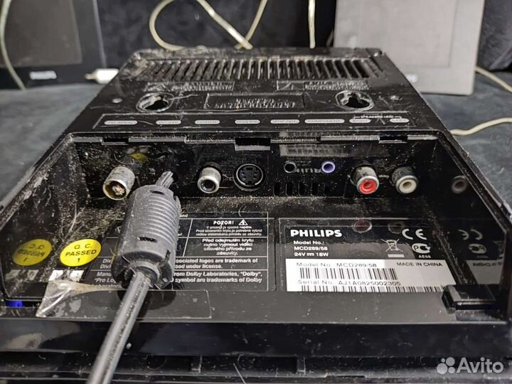 Музыкальный центр Phillips MCD289 на запчасти