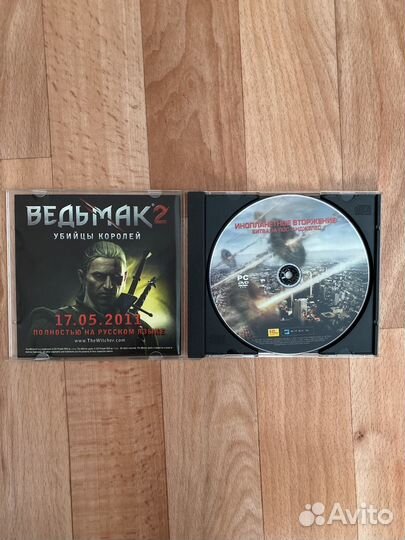 Компьютерные игры на диске 4 шт