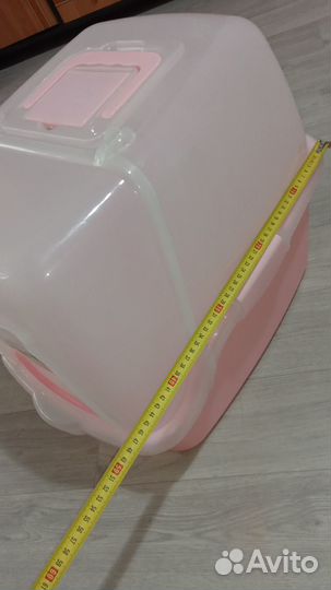 Закрытый лоток для кошек большой