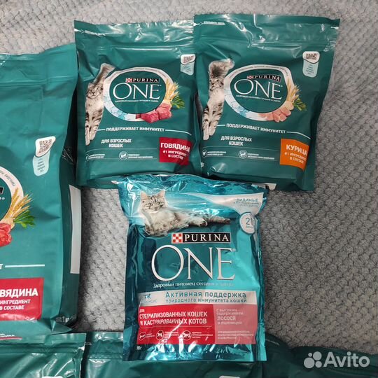 Новый Корм для кошек Purina One