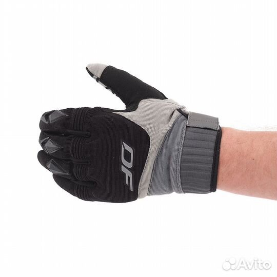 Перчатки dragonfly enduro Gray-black 600120 (2XL)