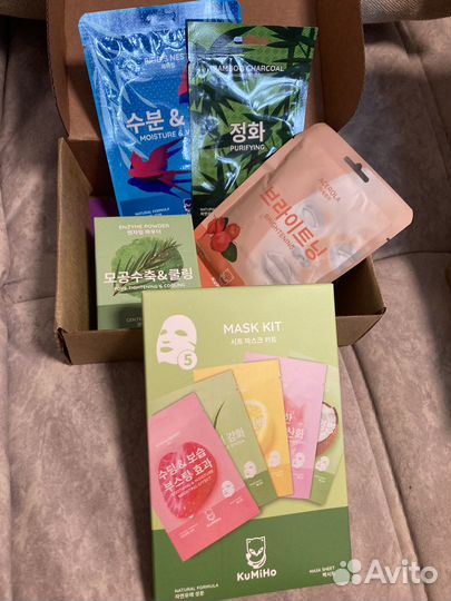 Набор 1 косметики Kumiho с эмзимной пудрой