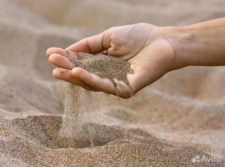 Песок мытый доставка от 20 мешков