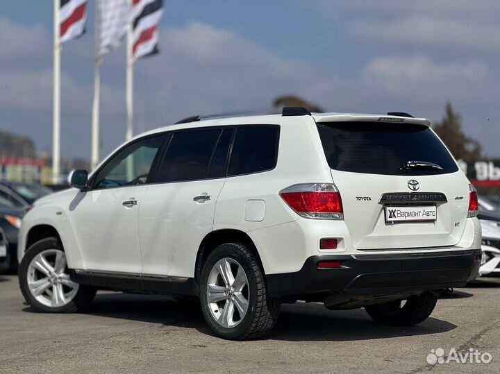 Toyota Highlander 3.5 AT, 2011, 205 000 км