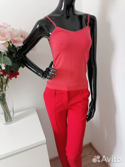 Vero Moda топ женский коралл весна-лето