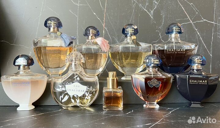 Guerlain Shalimar 9 версий Распив
