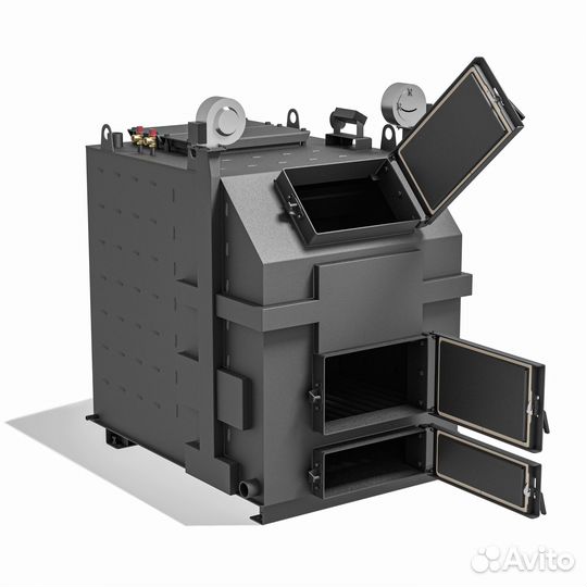 Твердотопливный котёл длительного горения