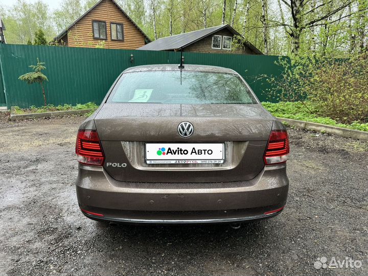 Volkswagen Polo 1.6 AT, 2017, 10 500 км