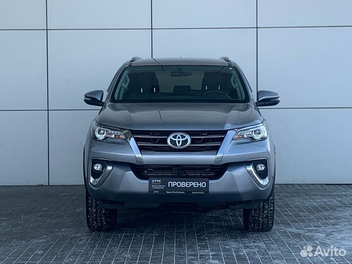 Toyota Fortuner 2.8 AT, 2017, 102 701 км