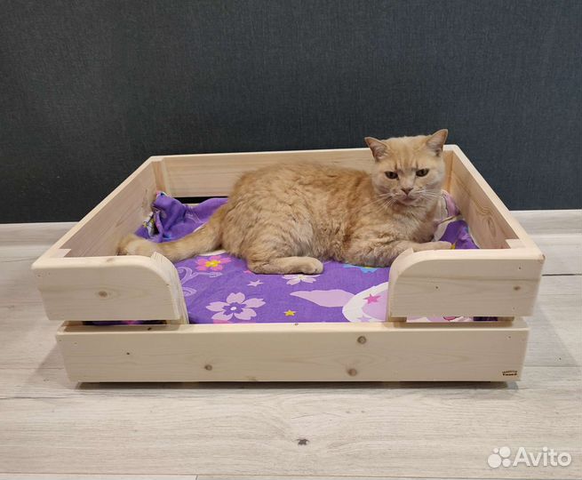 Лежак для собак, кошек, лежанка, кровать