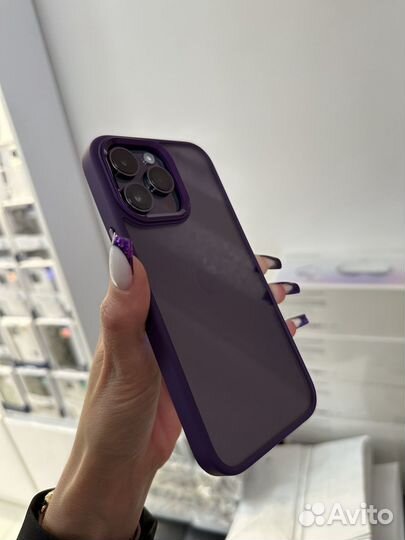 Чехол для iPhone 14 pro deep purple