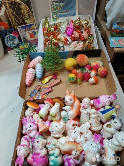 СССР ёлочные игрушки пенопласт