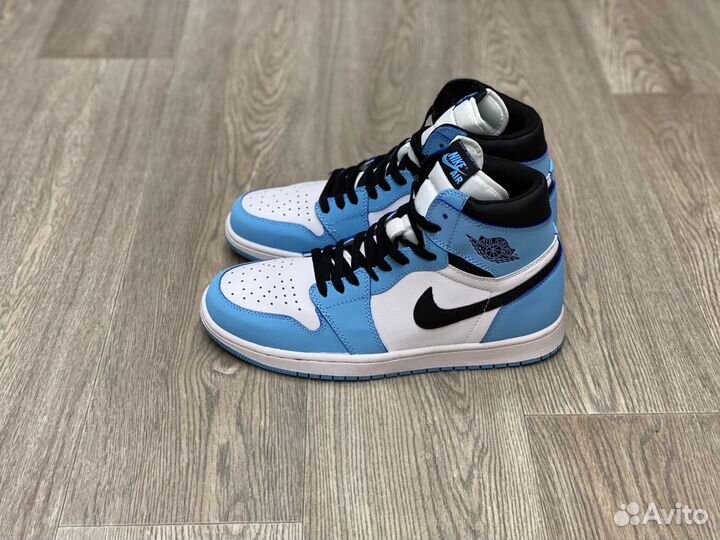 Кроссовки Air Jordan 1 University Blue (36-45)